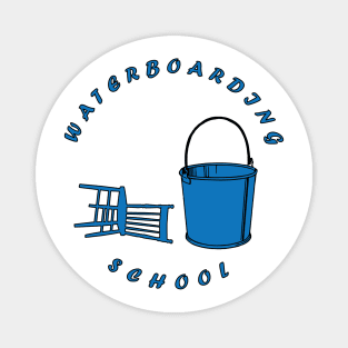 Waterboarding School Magnet